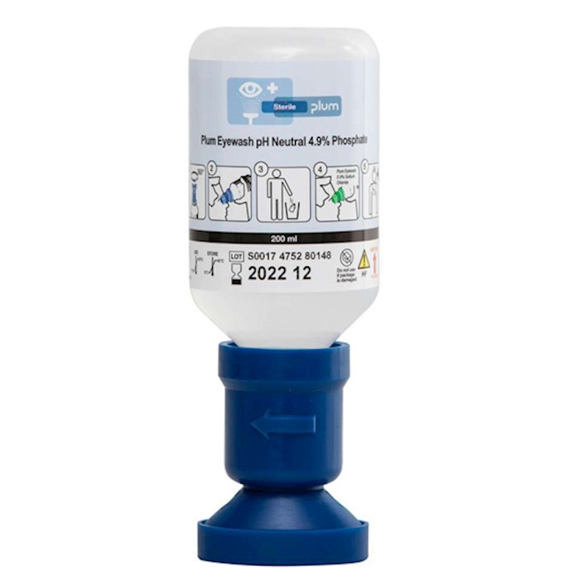 Eye rinsing bottle 200 ml, pH-neutrally